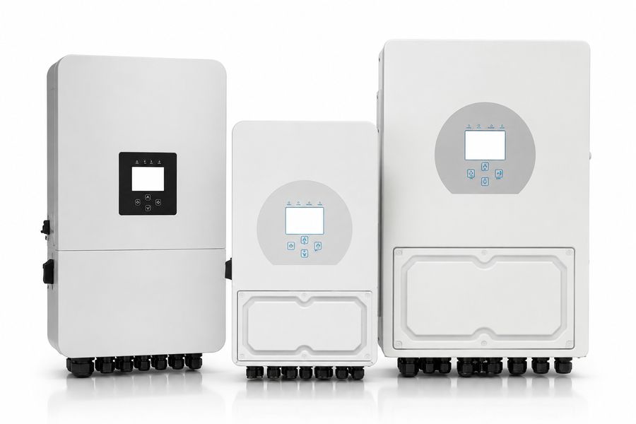 Solar inverter units